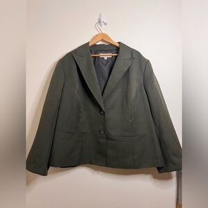 Jones Studio women’s gray blazer plus size 24W